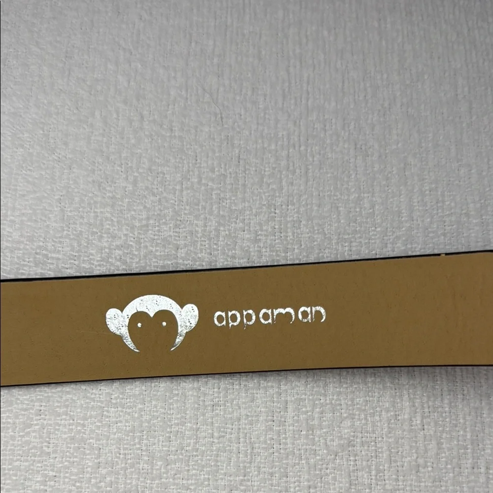 Appaman- Boys Black Dress Belts- XL